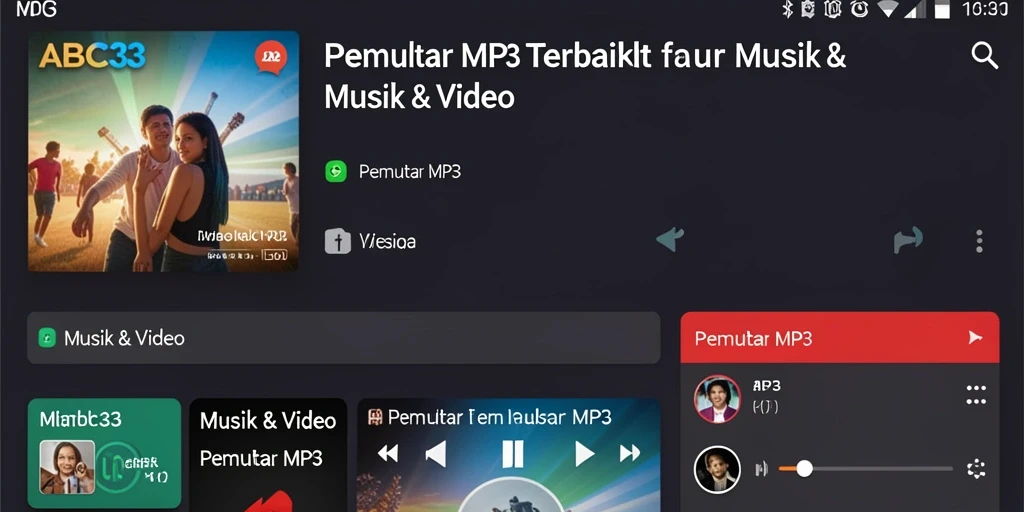 Tampilan antarmuka pengguna ABC33 yang menarik dan fungsional.