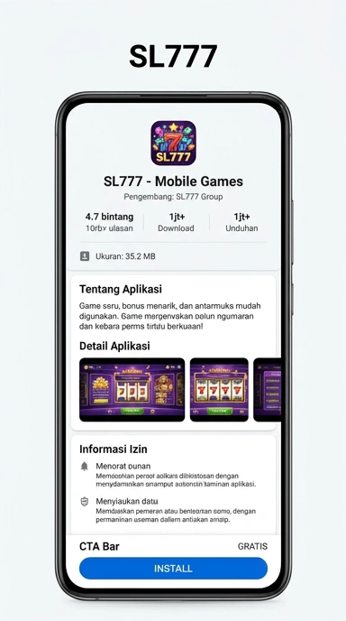 Unduh dan Instal APK sl777 untuk Android